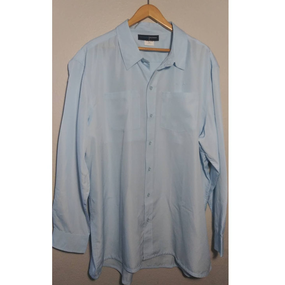 Enterprise Holdings Shirts Enterprise Holdings Mens Solid Blue